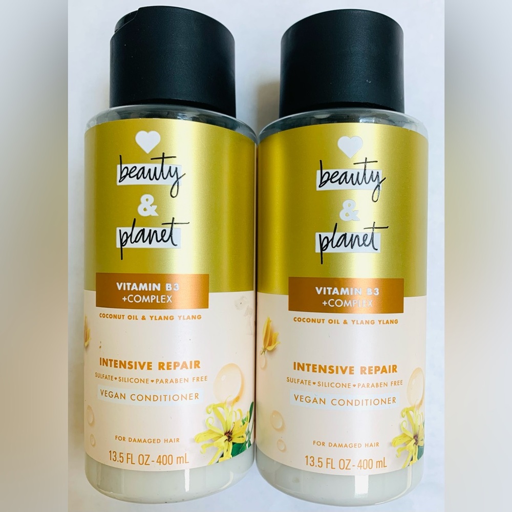 2 Love Beauty and Planet Conditioner for Damaged Hair Coconut Oil & Ylang Ylang